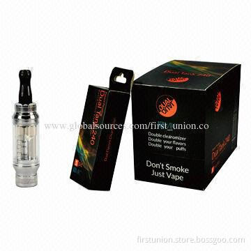 Hot Selling Dual-flavor Clearomizers Dual-tank 240, Can Compatible with eGo and iGo Battery